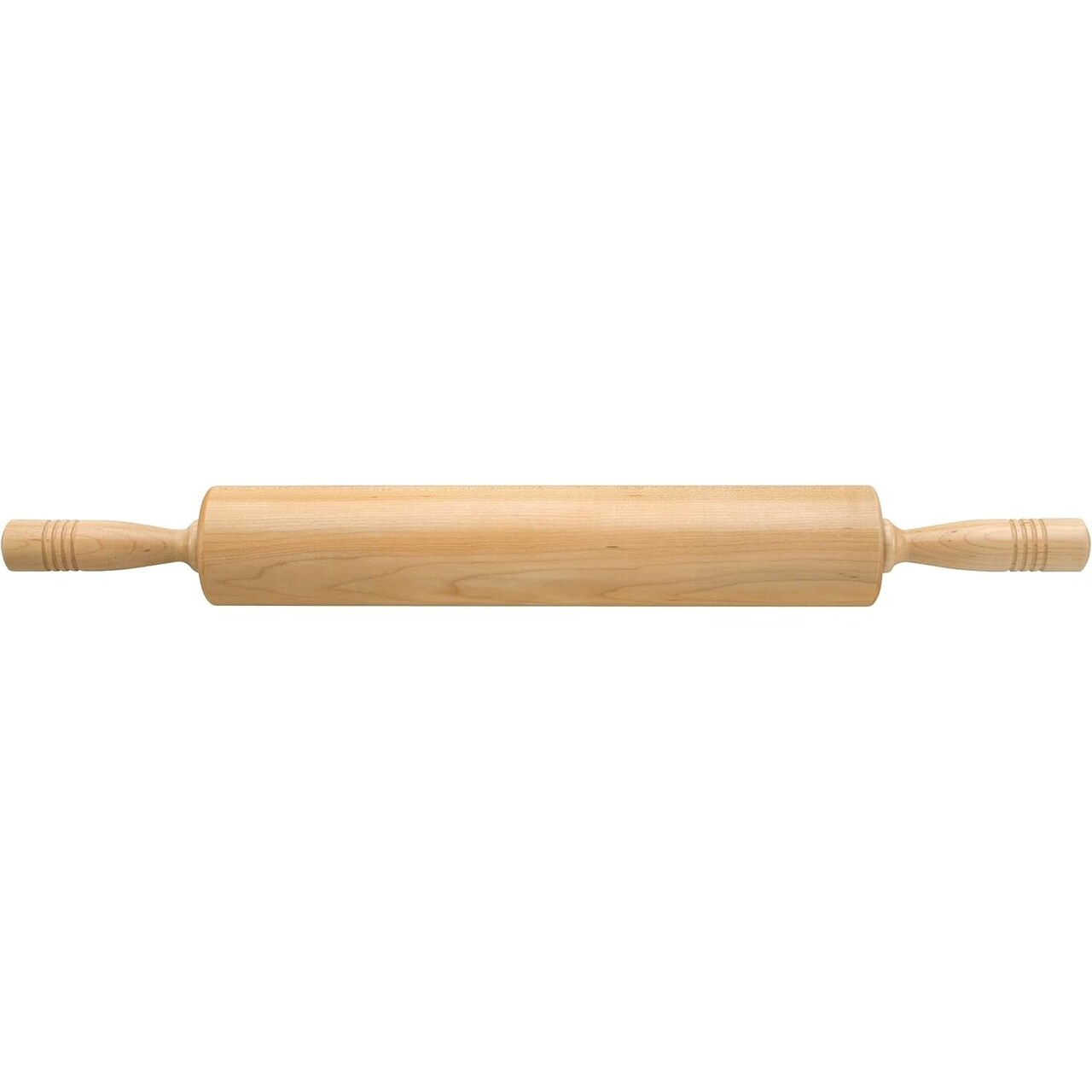 Fletchers Mill Dough Rolling Pin Traditional Style Maple 15 inch